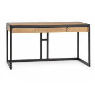 Escritorio industrial moderno de madera