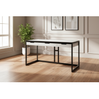 Escritorio industrial moderno de madera