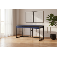 Escritorio industrial moderno de madera