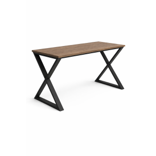 Escritorio Estilo Industrial Nogal