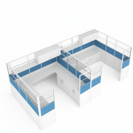 Estación de Trabajo WORK FLOW | Estaciones de Trabajo para Oficina