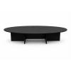Mesa de Juntas Élite Oval Black