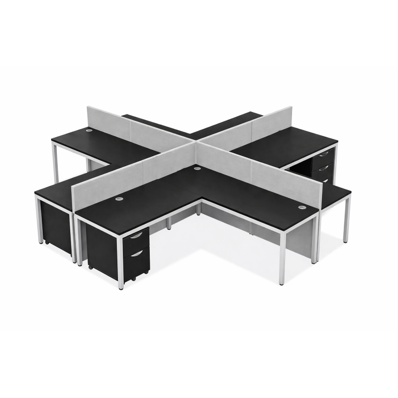 Estación de Trabajo Modular CROSS WORK - Inicio - Muebles de oficina de alta calidad al mejor precio 