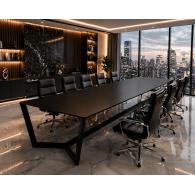 Mesa de Juntas Vector Black Infinity