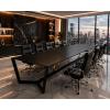 Mesa de Juntas Vector Black Infinity