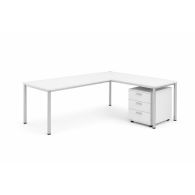 Escritorio Ejecutivo Modular WhiteLine Pro L