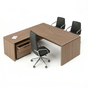 Escritorio Ejecutivo con Mesa de Juntas Executive Meeting Pro