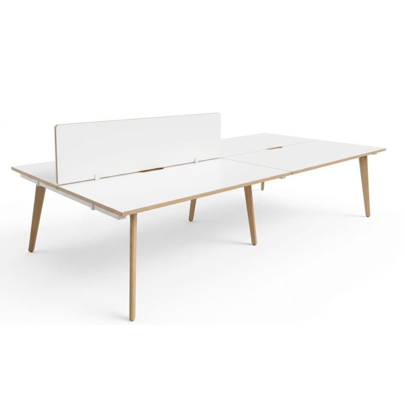 Mueble para oficina modular 4 personas - Inicio - Muebles de oficina de alta calidad al mejor precio 