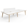 Mueble para oficina modular 4 personas