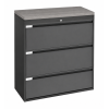 Archivero Metálico Horizontal Titan File 3  Archivero para Oficina de 3 Gavetas con Cerradura