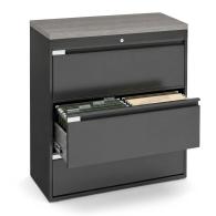 Archivero Metálico Horizontal Titan File 3  Archivero para Oficina de 3 Gavetas con Cerradura