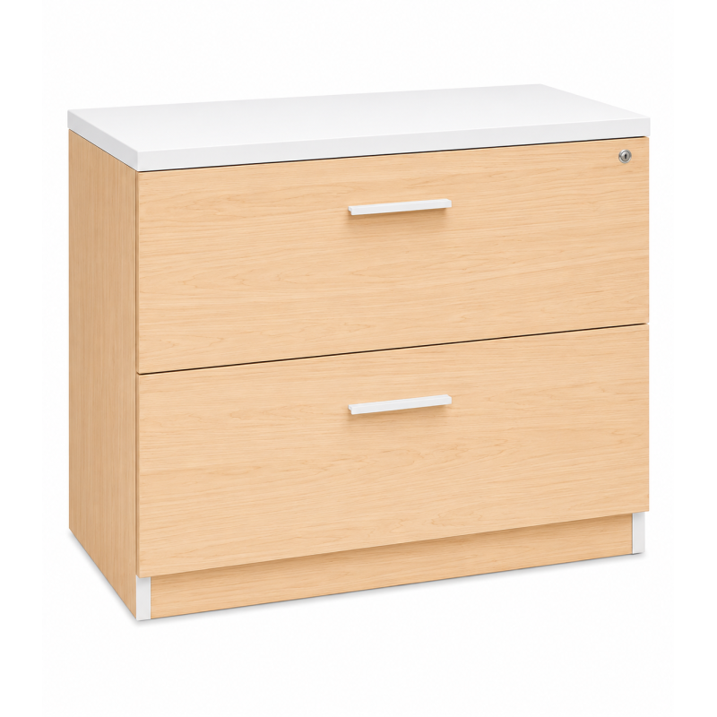 Archivero Ejecutivo Elite File 2 | Archivero Horizontal para Oficina con 2 Gavetas y Cerradura - Home - Muebles de oficina de alta calidad al mejor precio 