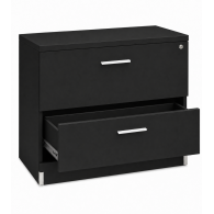 Archivero Ejecutivo Elite File 2 | Archivero Horizontal para Oficina con 2 Gavetas y Cerradura