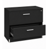 Archivero Ejecutivo Elite File 2 | Archivero Horizontal para Oficina con 2 Gavetas y Cerradura