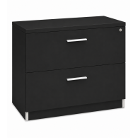 Archivero Ejecutivo Elite File 2 | Archivero Horizontal para Oficina con 2 Gavetas y Cerradura