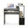 Escritorio Multifuncional Smart Office Max | Escritorio para Computadora con Estantes y Bandeja para Teclado