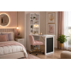 Escritorio Plegable Corner Shelf Pro | Escritorio para Computadora con Librero Integrado para Home Office
