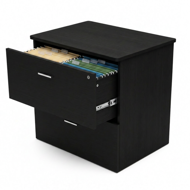 Archivero Horizontal Ejecutivo de 2 Gavetas para Oficina - Inicio - Muebles de oficina de alta calidad al mejor precio 