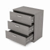 Archivero Horizontal Ejecutivo de 3 Gavetas para Oficina