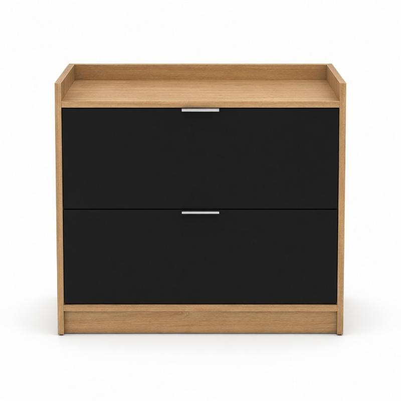 Archivero para oficina Horizontal Ejecutivo de 2 Gavetas - Inicio - Muebles de oficina de alta calidad al mejor precio 