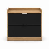 Archivero para oficina Horizontal Ejecutivo de 2 Gavetas
