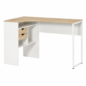 Escritorio Ejecutivo Nordic Work | Escritorio para Computadora con Cajones y Diseño Moderno para Oficina y Home Office