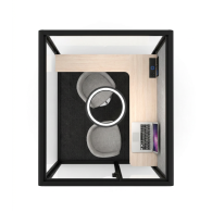 Mueble cabina para Oficina FOCUS DUO