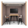 Cubículo mueble colaborativo para Oficina HUB MEETING