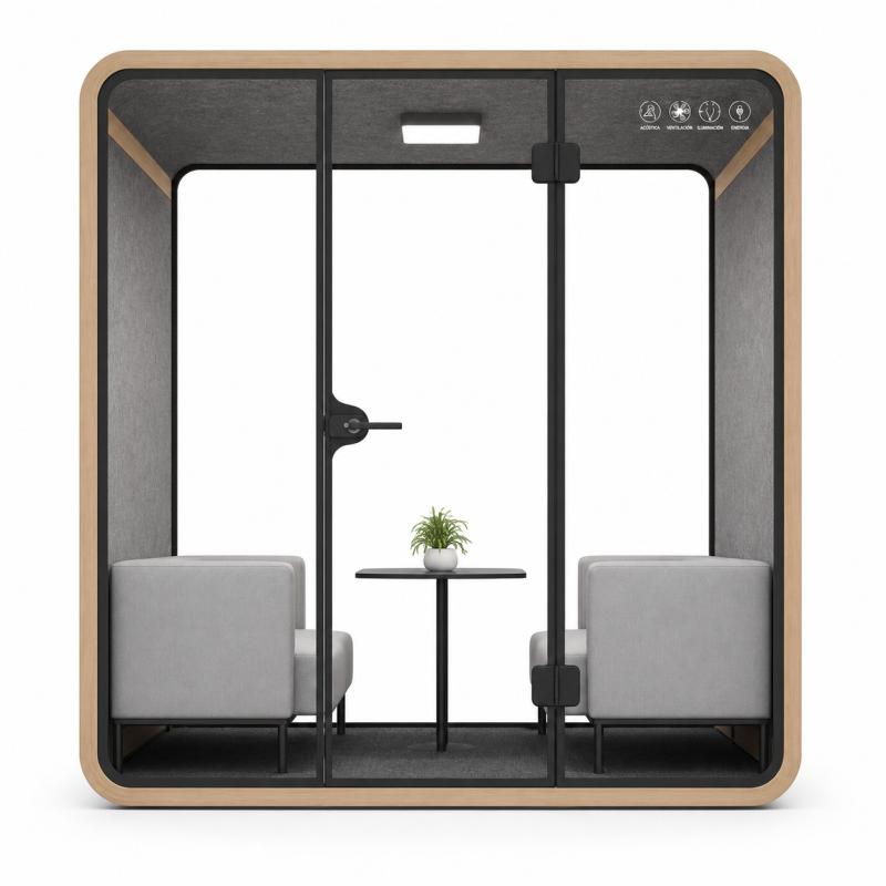 Cubículos Cabina de oficina MEETING POD - Home - Muebles de oficina de alta calidad al mejor precio 
