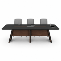 Mesa de juntas para oficina de Conferency Black