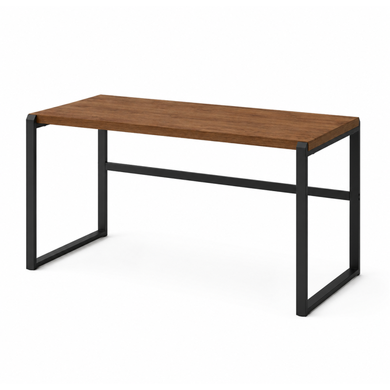 Escritorio industrial para ordenador, madera y metal - Inicio - Muebles de oficina de alta calidad al mejor precio 