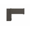Escritorio muebles de oficina de aluminio con estantes