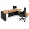 Escritorio de oficina ejecutivo Black brown