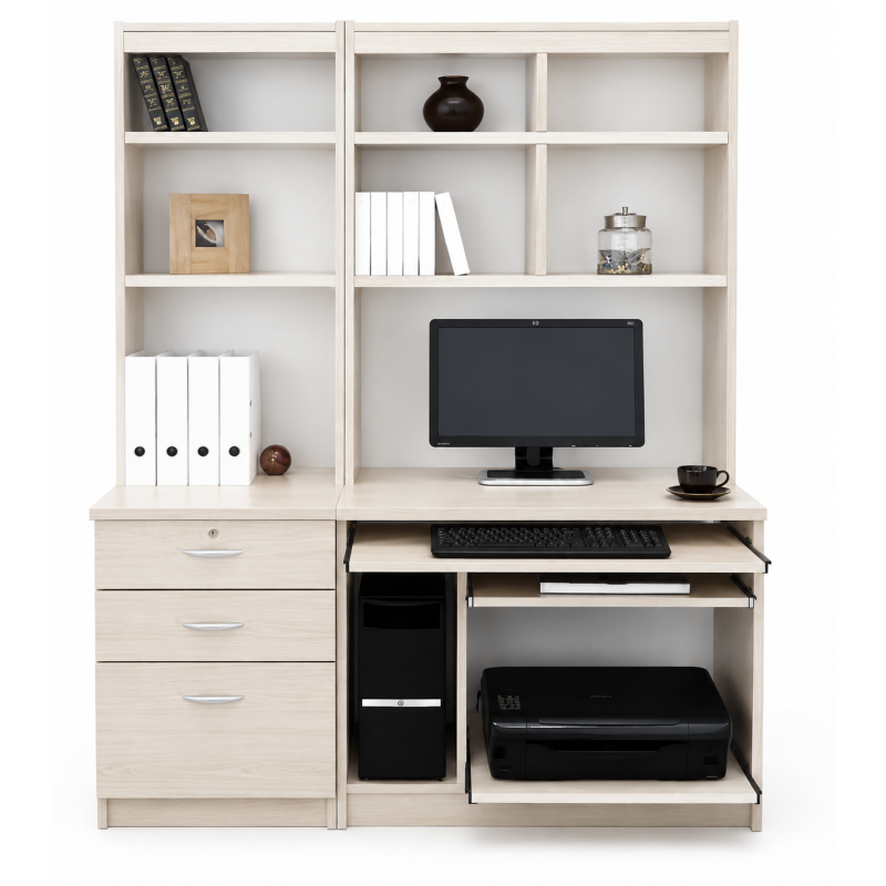 Mueble para oficina Estación de trabajo STAX - Inicio - Muebles de oficina de alta calidad al mejor precio 