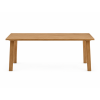Escritorio de oficina ejecutivo rectangular de madera