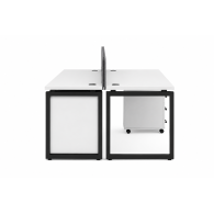 Estación de Trabajo para Oficina Doble| Estaciones de Trabajo para Oficina