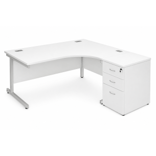 Escritorios para oficina Commerce I con mueble