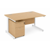 Escritorios de oficina voladizos ergonomicos