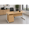 Escritorios de oficina voladizos ergonomicos