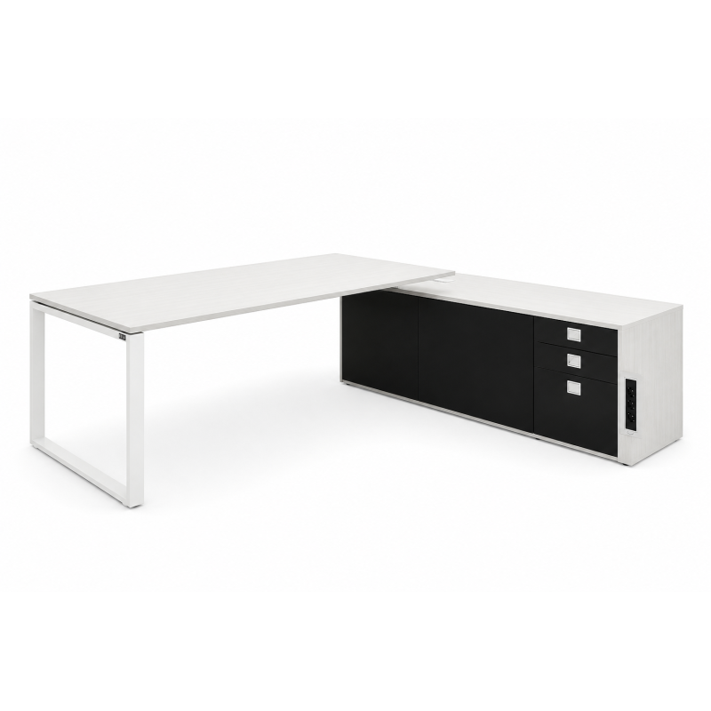 Escritorio de oficina modular de melamina - Escritorios directivos - Muebles de oficina de alta calidad al mejor precio 