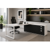 Escritorio de oficina modular de melamina