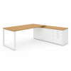 Escritorio de oficina modular de melamina
