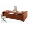Escritorio de oficina mueble en L de melamina
