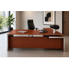 Escritorio de oficina mueble en L de melamina