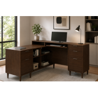 Escritorio de oficina en forma de L mueble ACTUARIO