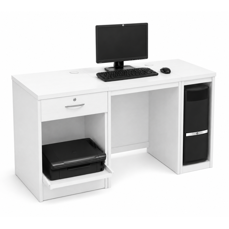Mueble de oficina escritorio Agency Pico - Inicio - Muebles de oficina de alta calidad al mejor precio 