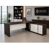 Escritorio en L DUBAI | Mueble de Oficina Ejecutivo Moderno