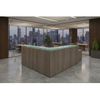 Recepción de oficina MUEBLE ASPEN