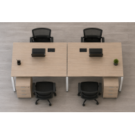 Escritorios de oficina muebles QUARTER modular