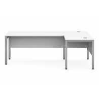 Escritorios rectangulares muebles de oficina compactos Stellar
